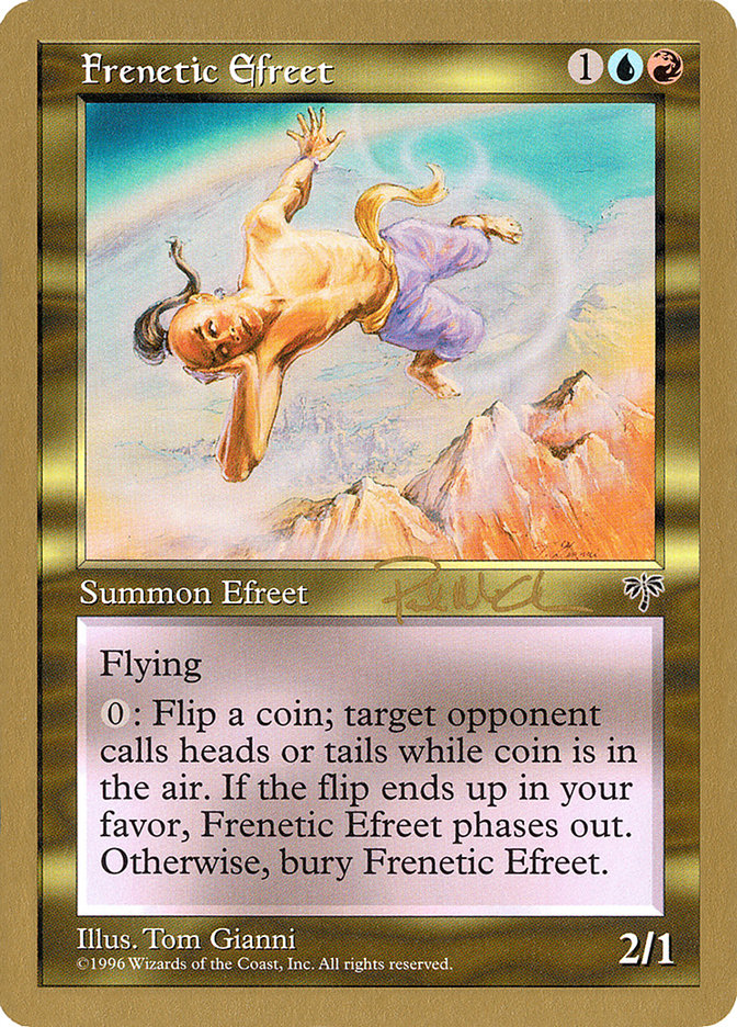 Frenetic Efreet (Paul McCabe) [World Championship Decks 1997] - The Mythic Store | 24h Order Processing