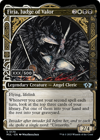 Firja, Judge of Valor (Serialized) [Multiverse Legends] - The Mythic Store | 24h Order Processing