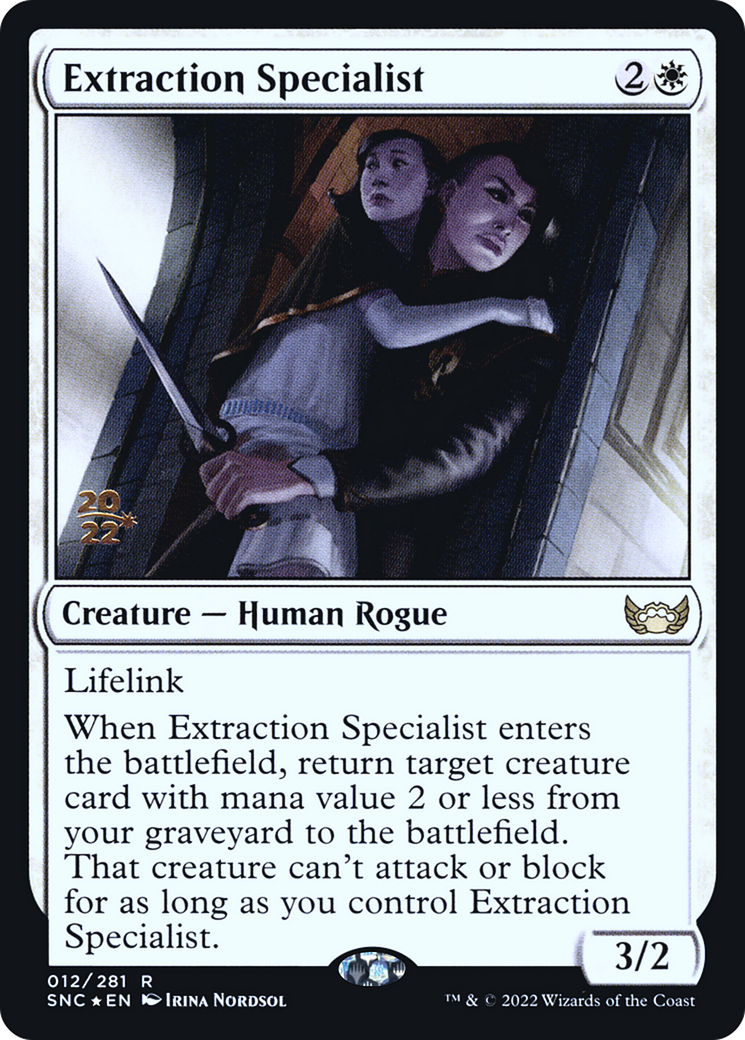 Extraction Specialist [Streets of New Capenna Prerelease Promos] - The Mythic Store | 24h Order Processing