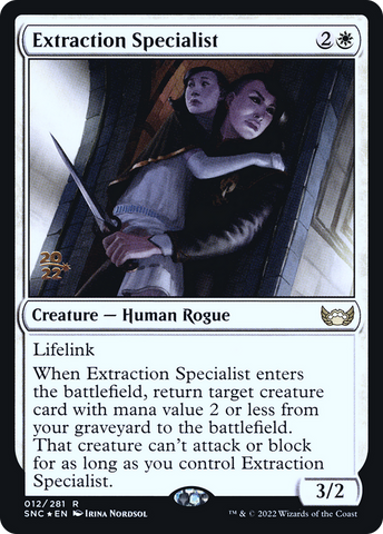 Extraction Specialist [Streets of New Capenna Prerelease Promos] - The Mythic Store | 24h Order Processing