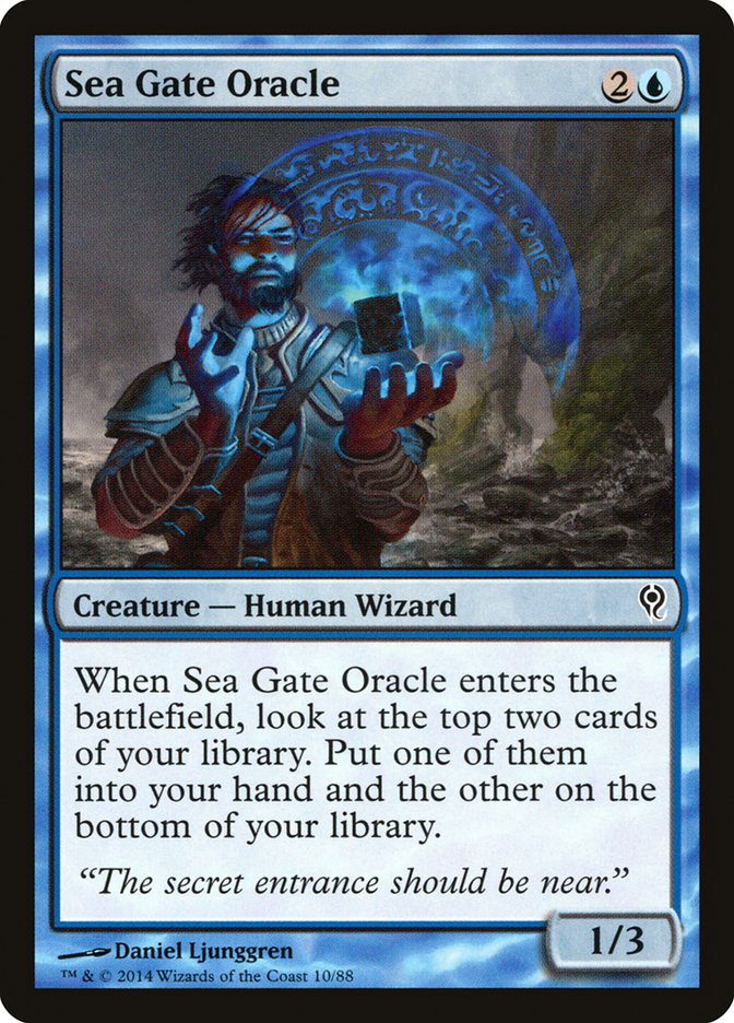 Sea Gate Oracle [Duel Decks: Jace vs. Vraska] - The Mythic Store | 24h Order Processing
