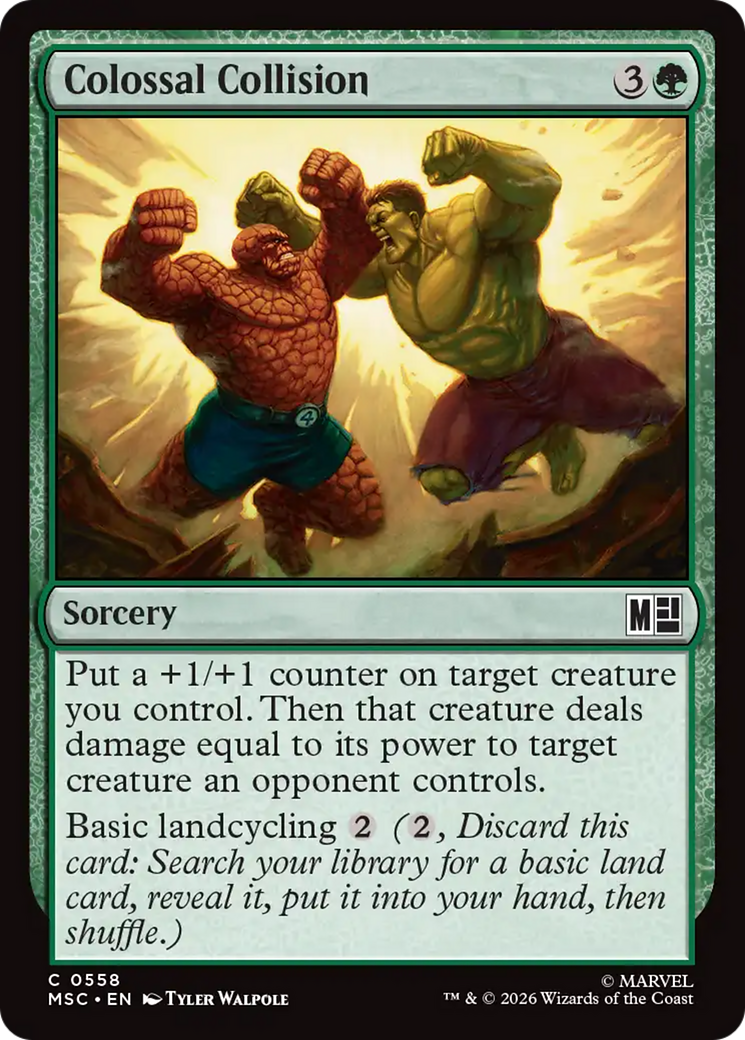 Colossal Collision [Marvel Super Heroes Commander] - The Mythic Store | 24h Order Processing