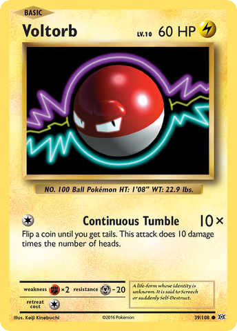 Voltorb (39/108) [XY: Evolutions] - The Mythic Store | 24h Order Processing