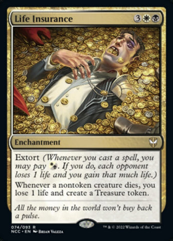 Life Insurance [Streets of New Capenna Commander] - The Mythic Store | 24h Order Processing