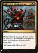 Unlicensed Disintegration [Mystery Booster] - The Mythic Store | 24h Order Processing