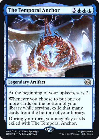 The Temporal Anchor [The Brothers' War Prerelease Promos] - The Mythic Store | 24h Order Processing