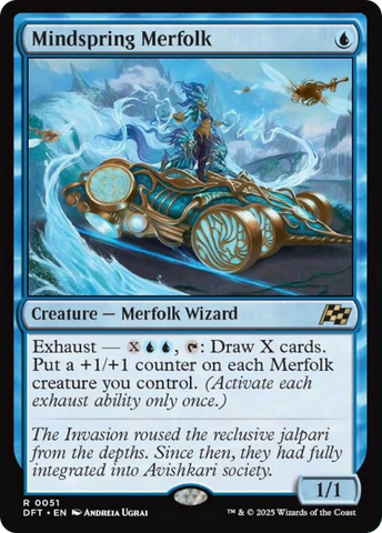 Mindspring Merfolk [Aetherdrift] - The Mythic Store | 24h Order Processing