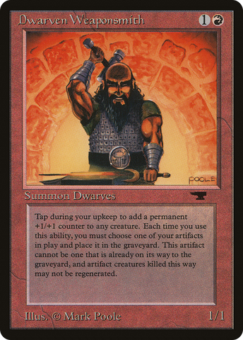 Dwarven Weaponsmith [Antiquities] - The Mythic Store | 24h Order Processing