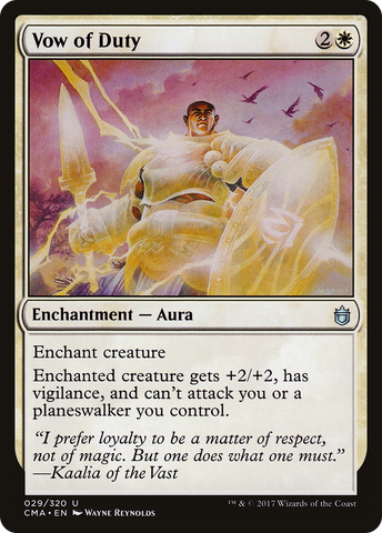 Vow of Duty [Commander Anthology] - The Mythic Store | 24h Order Processing