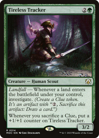 Tireless Tracker [March of the Machine Commander] - The Mythic Store | 24h Order Processing