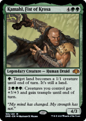 Kamahl, Fist of Krosa [Dominaria Remastered] - The Mythic Store | 24h Order Processing