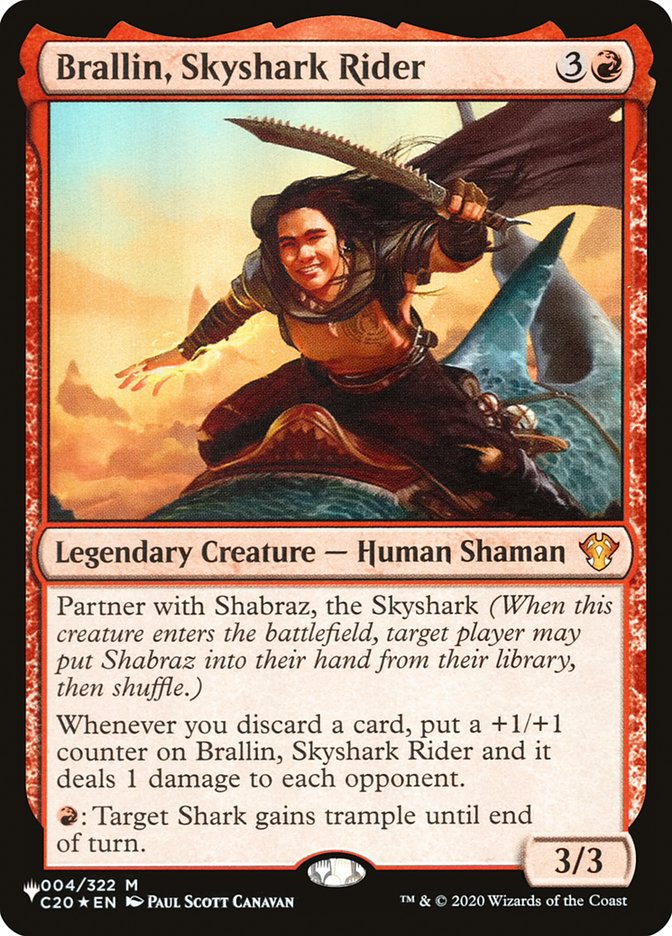 Brallin, Skyshark Rider [The List] - The Mythic Store | 24h Order Processing