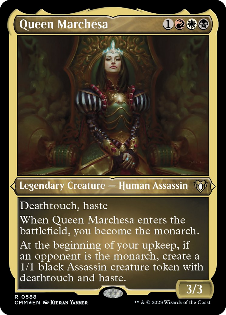 Queen Marchesa (Foil Etched) [Commander Masters] - The Mythic Store | 24h Order Processing