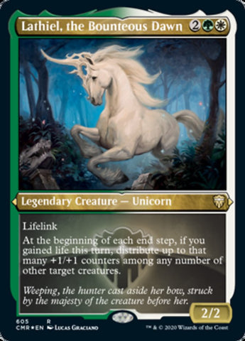 Lathiel, the Bounteous Dawn (Etched) [Commander Legends] - The Mythic Store | 24h Order Processing
