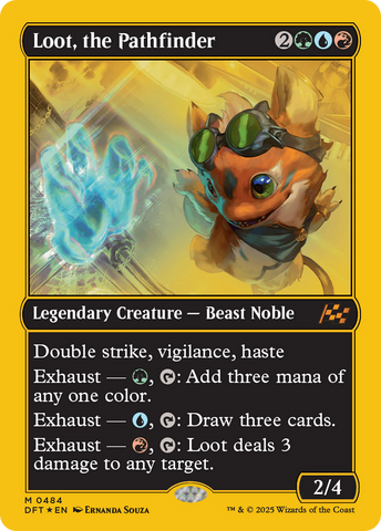 Loot, the Pathfinder (First-Place Foil) [Aetherdrift] - The Mythic Store | 24h Order Processing