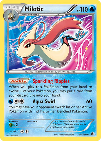 Milotic (44/160) (Theme Deck Exclusive) [XY: Primal Clash] - The Mythic Store | 24h Order Processing