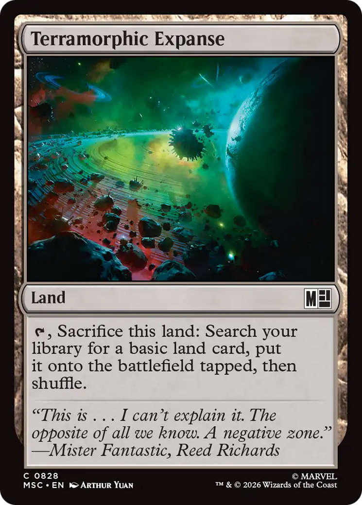 Terramorphic Expanse [Marvel Super Heroes Commander] - The Mythic Store | 24h Order Processing