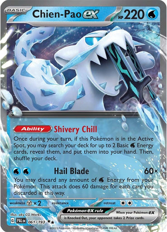 Chien-Pao ex (061/193) [Scarlet & Violet: Paldea Evolved] - The Mythic Store | 24h Order Processing