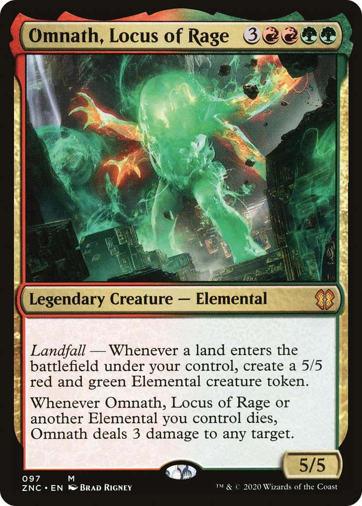 Omnath, Locus of Rage [Zendikar Rising Commander] - The Mythic Store | 24h Order Processing