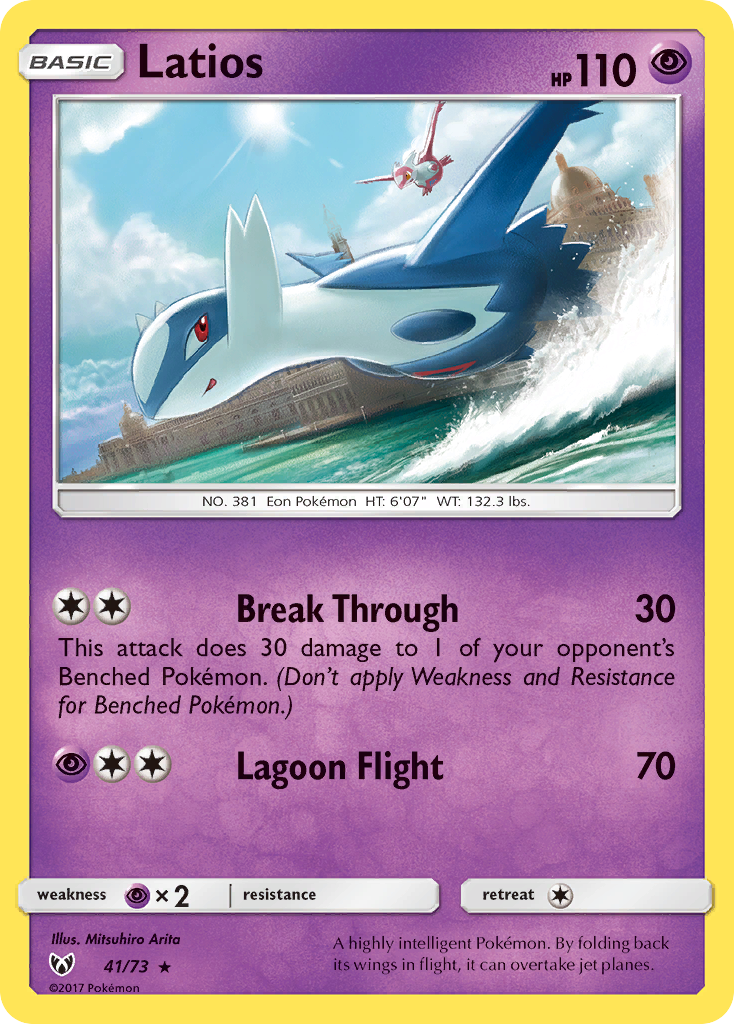 Latios (41/73) [Sun & Moon: Shining Legends] - The Mythic Store | 24h Order Processing