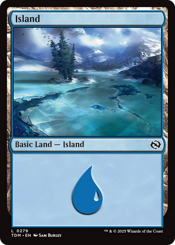 Island (0279) [Tarkir: Dragonstorm] - The Mythic Store | 24h Order Processing