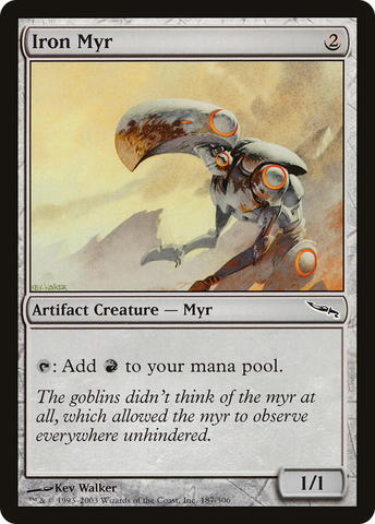 Iron Myr [Mirrodin] - The Mythic Store | 24h Order Processing
