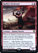 Radha's Firebrand [Dominaria United Prerelease Promos] - The Mythic Store | 24h Order Processing