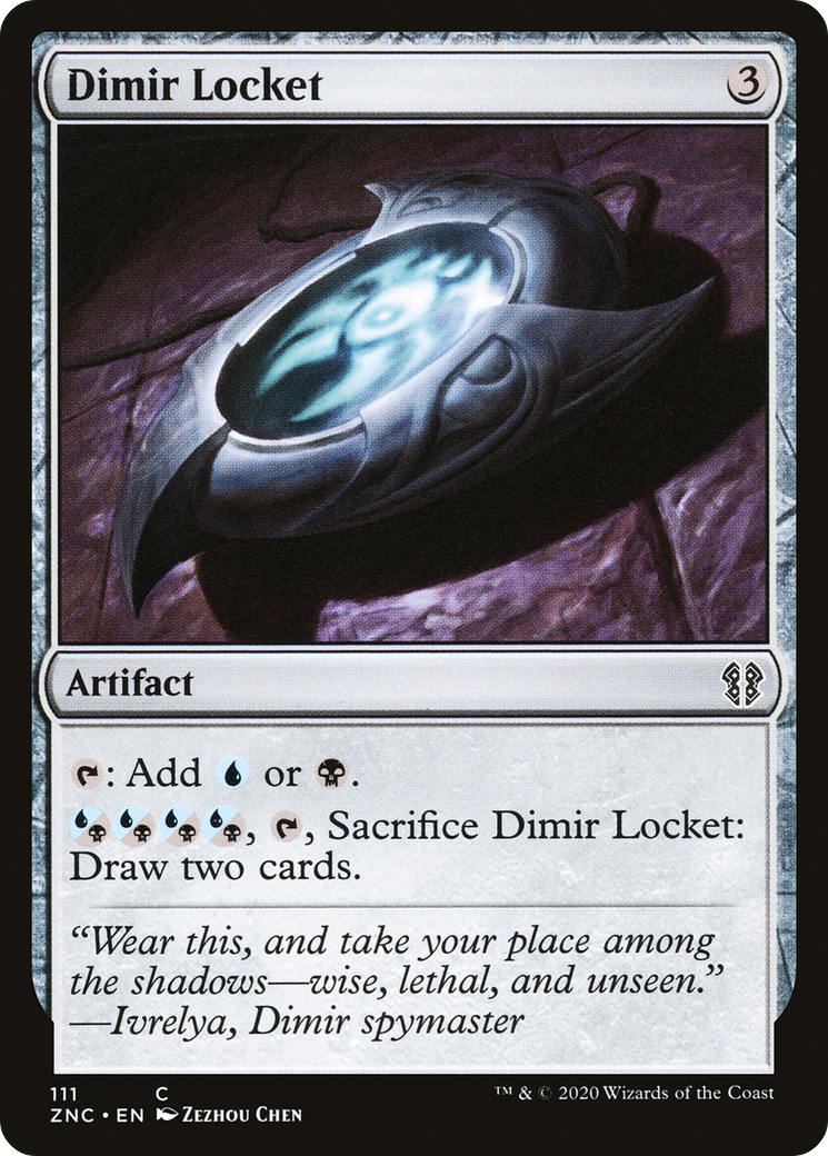 Dimir Locket [Zendikar Rising Commander] - The Mythic Store | 24h Order Processing