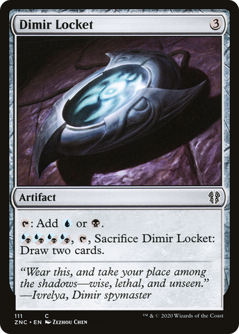Dimir Locket [Zendikar Rising Commander] - The Mythic Store | 24h Order Processing