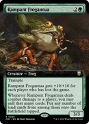 Rampant Frogantua (Extended Art) [Modern Horizons 3 Commander] - The Mythic Store | 24h Order Processing