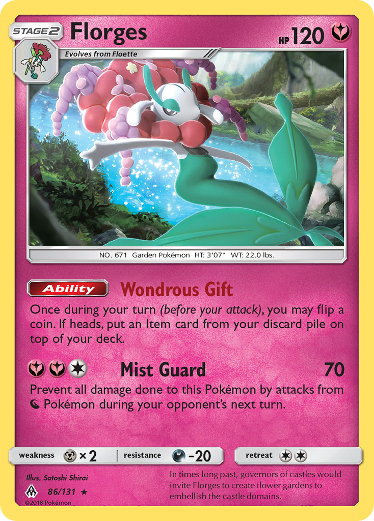 Florges (86/131) [Sun & Moon: Forbidden Light] - The Mythic Store | 24h Order Processing