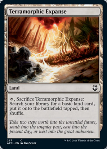 Terramorphic Expanse [Dungeons & Dragons: Adventures in the Forgotten Realms Commander] - The Mythic Store | 24h Order Processing