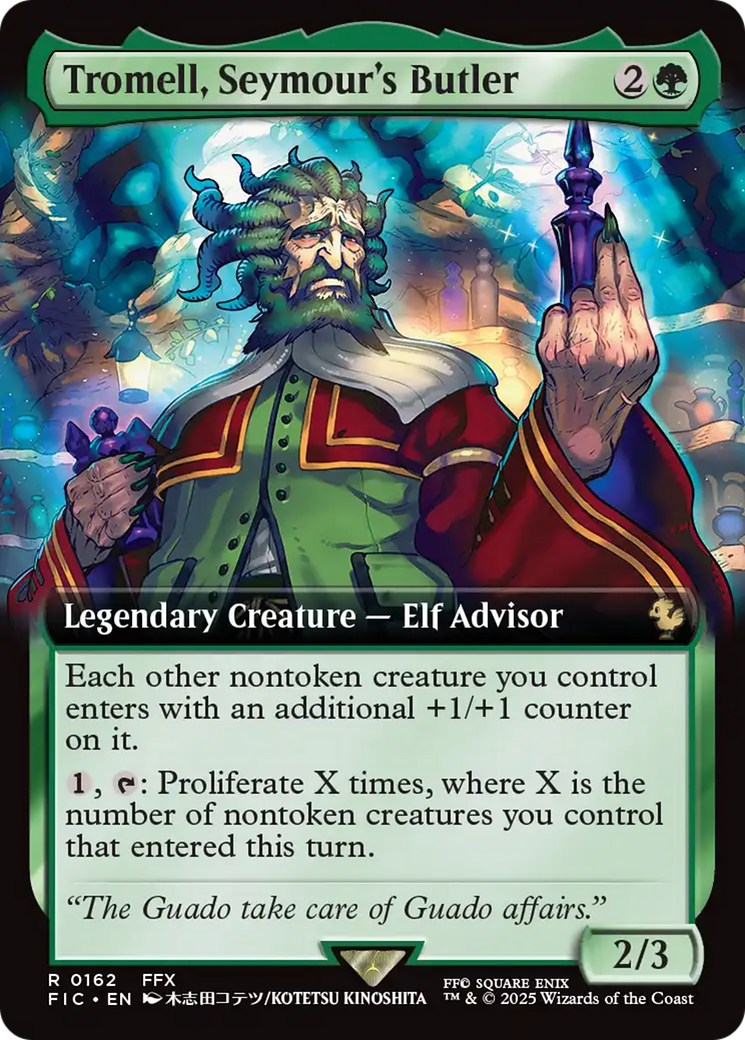 Tromell, Seymour's Butler (Extended Art) [FINAL FANTASY Commander] - The Mythic Store | 24h Order Processing