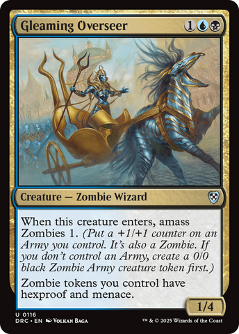 Gleaming Overseer [Aetherdrift Commander] - The Mythic Store | 24h Order Processing