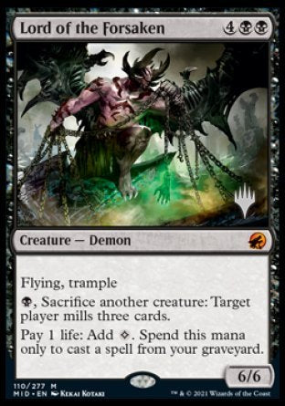 Lord of the Forsaken (Promo Pack) [Innistrad: Midnight Hunt Promos] - The Mythic Store | 24h Order Processing