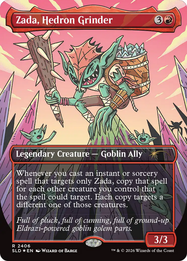 Zada, Hedron Grinder (Display Commander) - Thick Stock [Secret Lair Drop Series] - The Mythic Store | 24h Order Processing