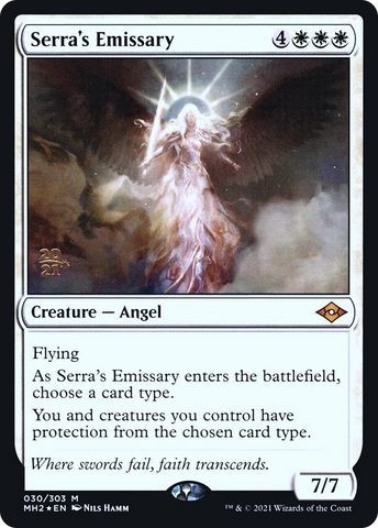Serra's Emissary [Modern Horizons 2 Prerelease Promos] - The Mythic Store | 24h Order Processing