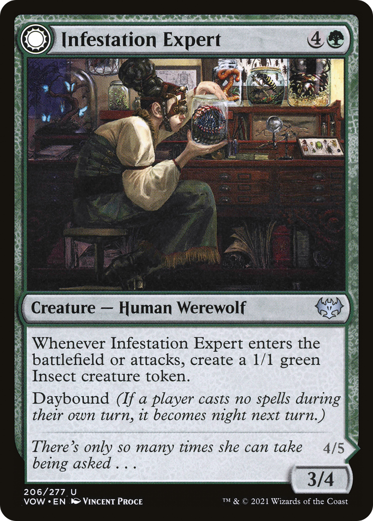 Infestation Expert // Infested Werewolf [Innistrad: Crimson Vow] - The Mythic Store | 24h Order Processing