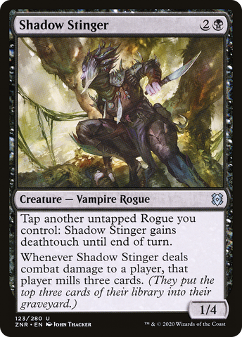 Shadow Stinger [Zendikar Rising] - The Mythic Store | 24h Order Processing