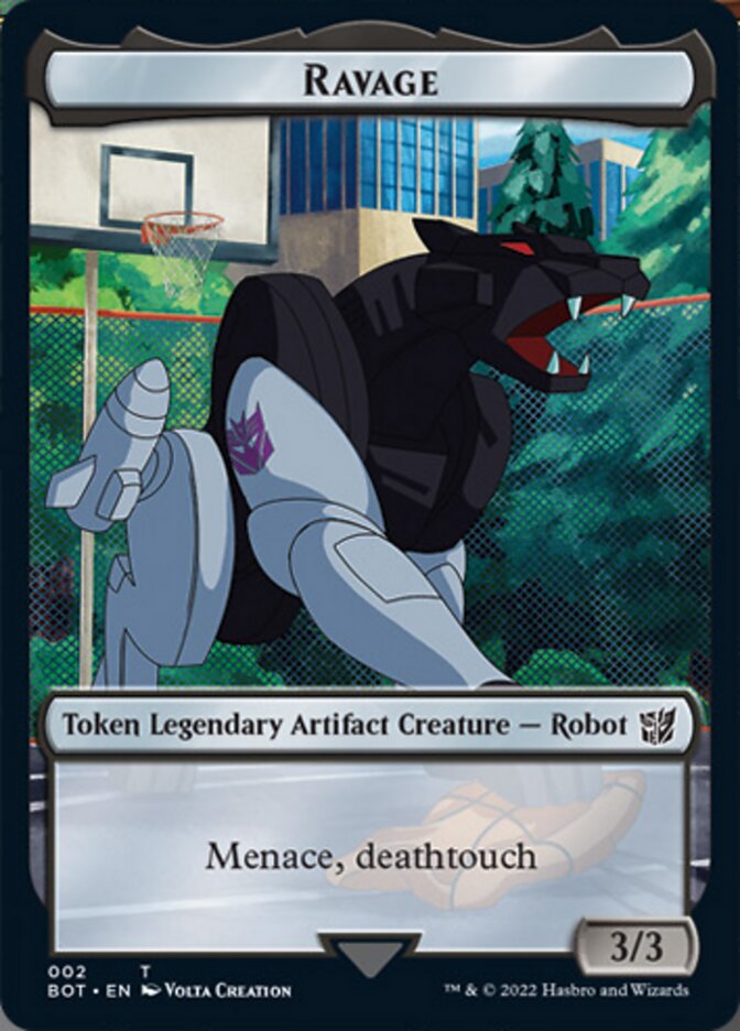 Powerstone // Ravage Double-Sided Token [The Brothers' War Tokens] - The Mythic Store | 24h Order Processing