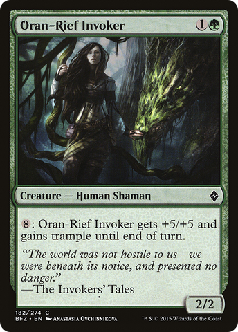 Oran-Rief Invoker [Battle for Zendikar] - The Mythic Store | 24h Order Processing