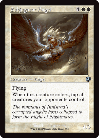 Subjugator Angel (Retro Frame) [Innistrad Remastered] - The Mythic Store | 24h Order Processing