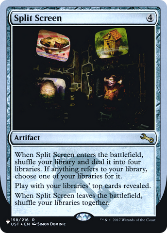 Split Screen (Unfinity Foil Edition) [The List] - The Mythic Store | 24h Order Processing