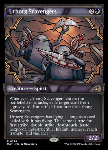Urborg Scavengers (Showcase Halo Foil) [March of the Machine: The Aftermath] - The Mythic Store | 24h Order Processing