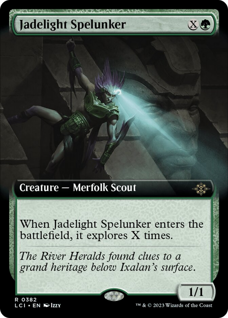 Jadelight Spelunker (Extended Art) [The Lost Caverns of Ixalan] - The Mythic Store | 24h Order Processing