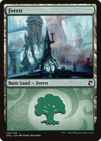 Forest (133) [Ravnica Allegiance Guild Kit] - The Mythic Store | 24h Order Processing