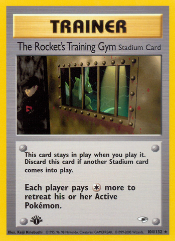 The Rocket's Training Gym (104/132) [Gym Heroes 1st Edition] - The Mythic Store | 24h Order Processing