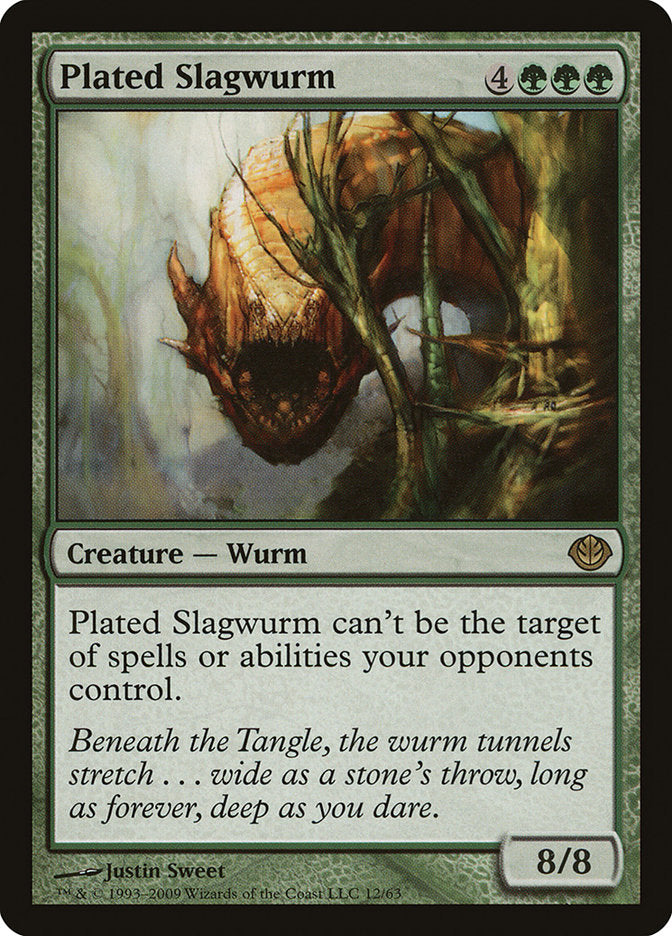 Plated Slagwurm [Duel Decks: Garruk vs. Liliana] - The Mythic Store | 24h Order Processing