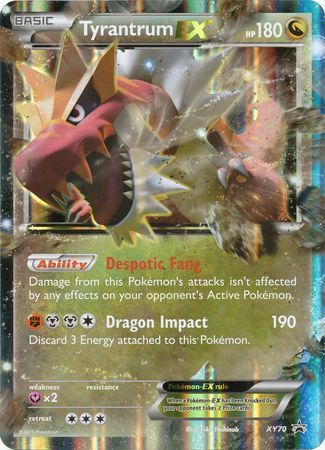 Tyrantrum EX (XY70) (Jumbo Card) [XY: Black Star Promos] - The Mythic Store | 24h Order Processing