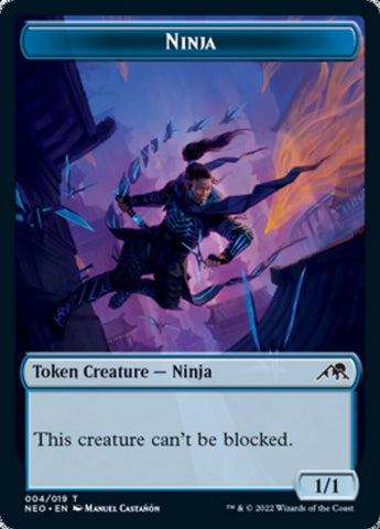 Ninja Token [Kamigawa: Neon Dynasty Tokens] - The Mythic Store | 24h Order Processing